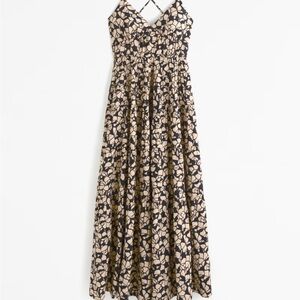 Abercrombie Women's Flowy Tiered Maxi Dress